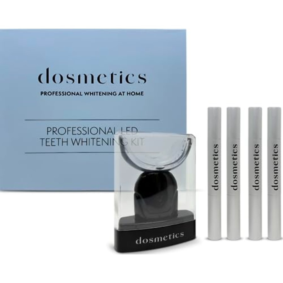 Teeth Whitening Gel Pen - Teeth Whitening Kit with LED Light
