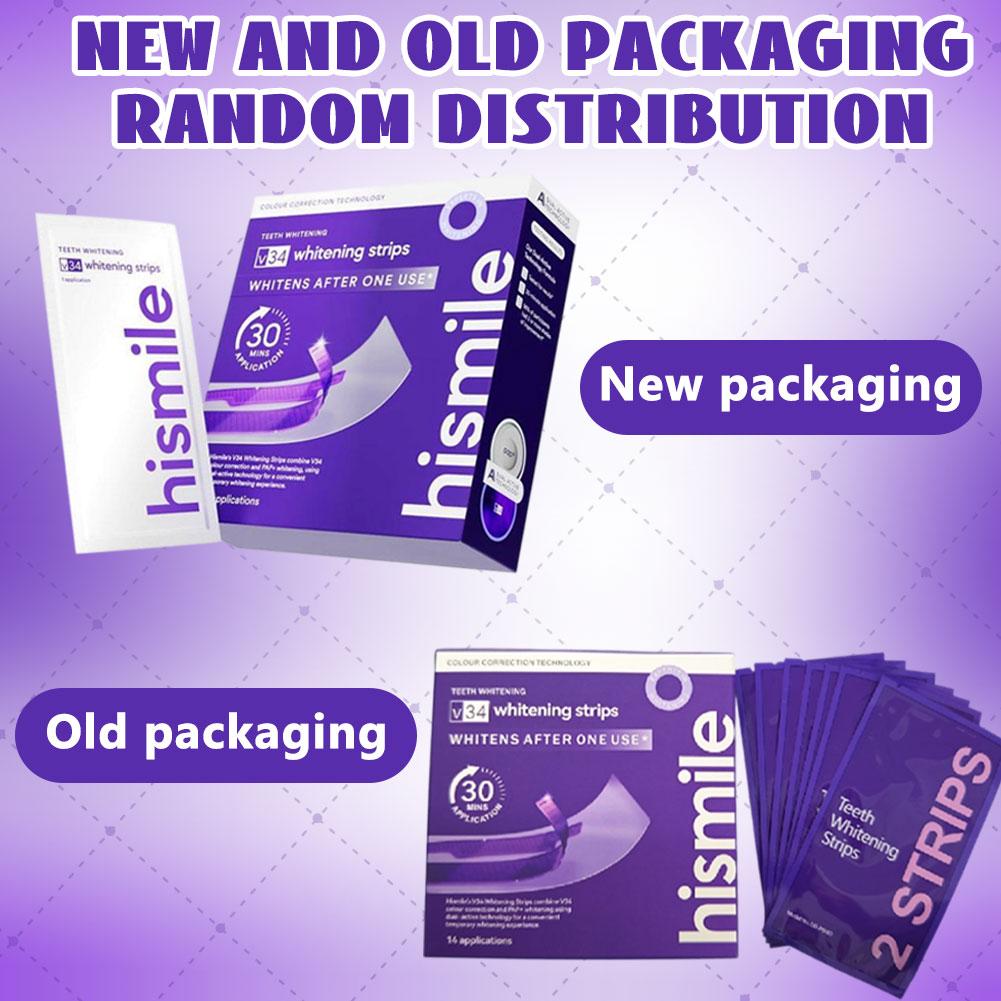 Teeth Whitening From Home - V34 Whitening Toothpaste In Purple Bottle