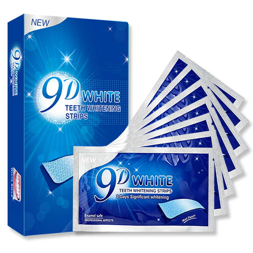 Teeth Whitening From Home - 9D White Teeth Whitening Strip Non-Sensitive