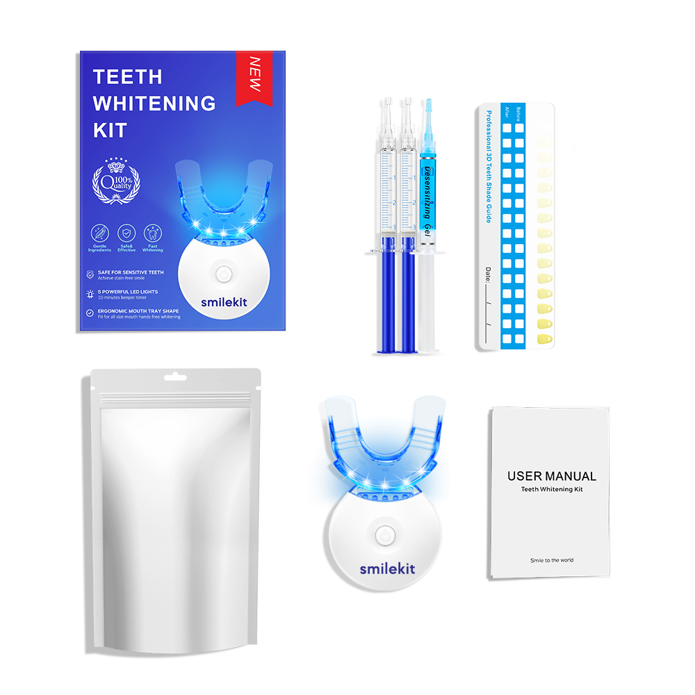 Teeth Whitening Kit - 5X LED L - Teeth Whitening From Home recensie en prijs