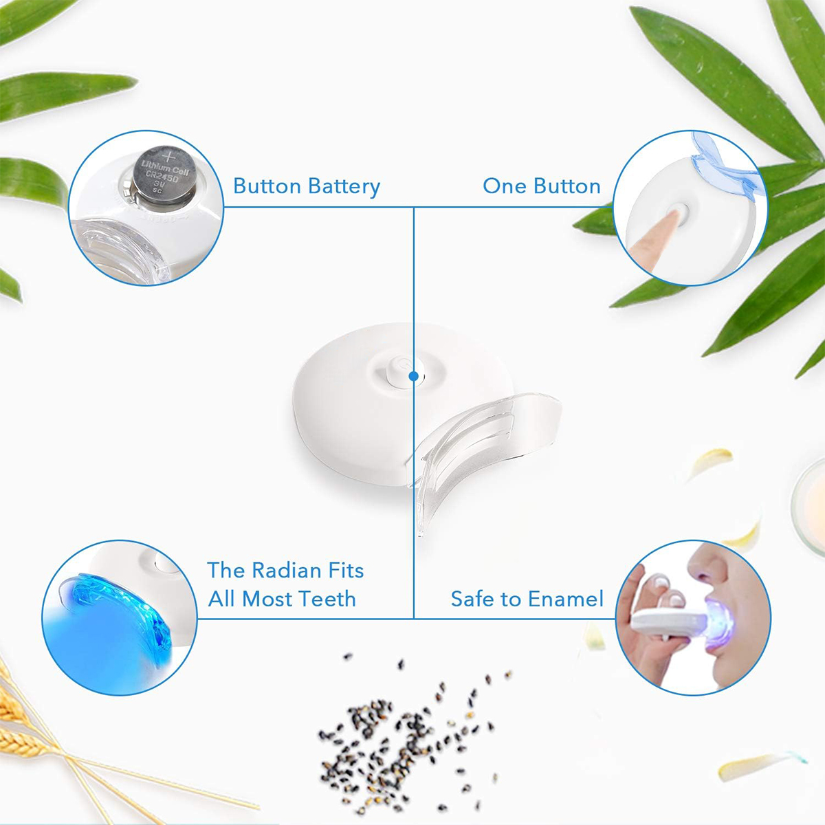 Teeth Whitening Kit - 5X LED L - Teeth Whitening From Home recensie en prijs