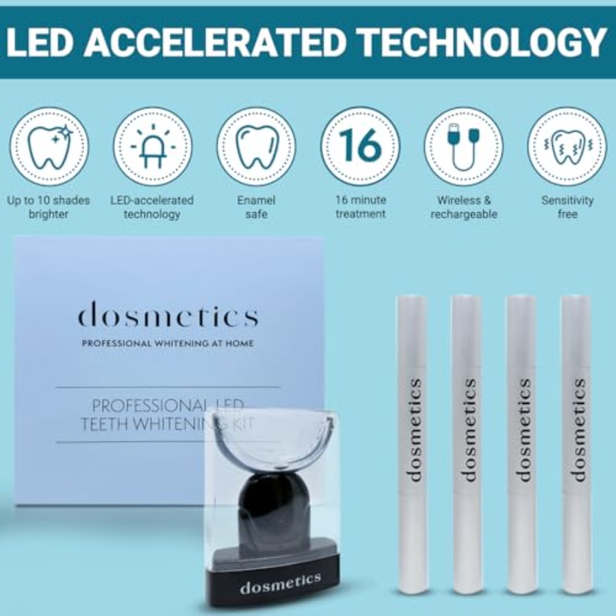 Teeth Whitening Kit with LED L - Teeth Whitening Gel Pen recensie en prijs