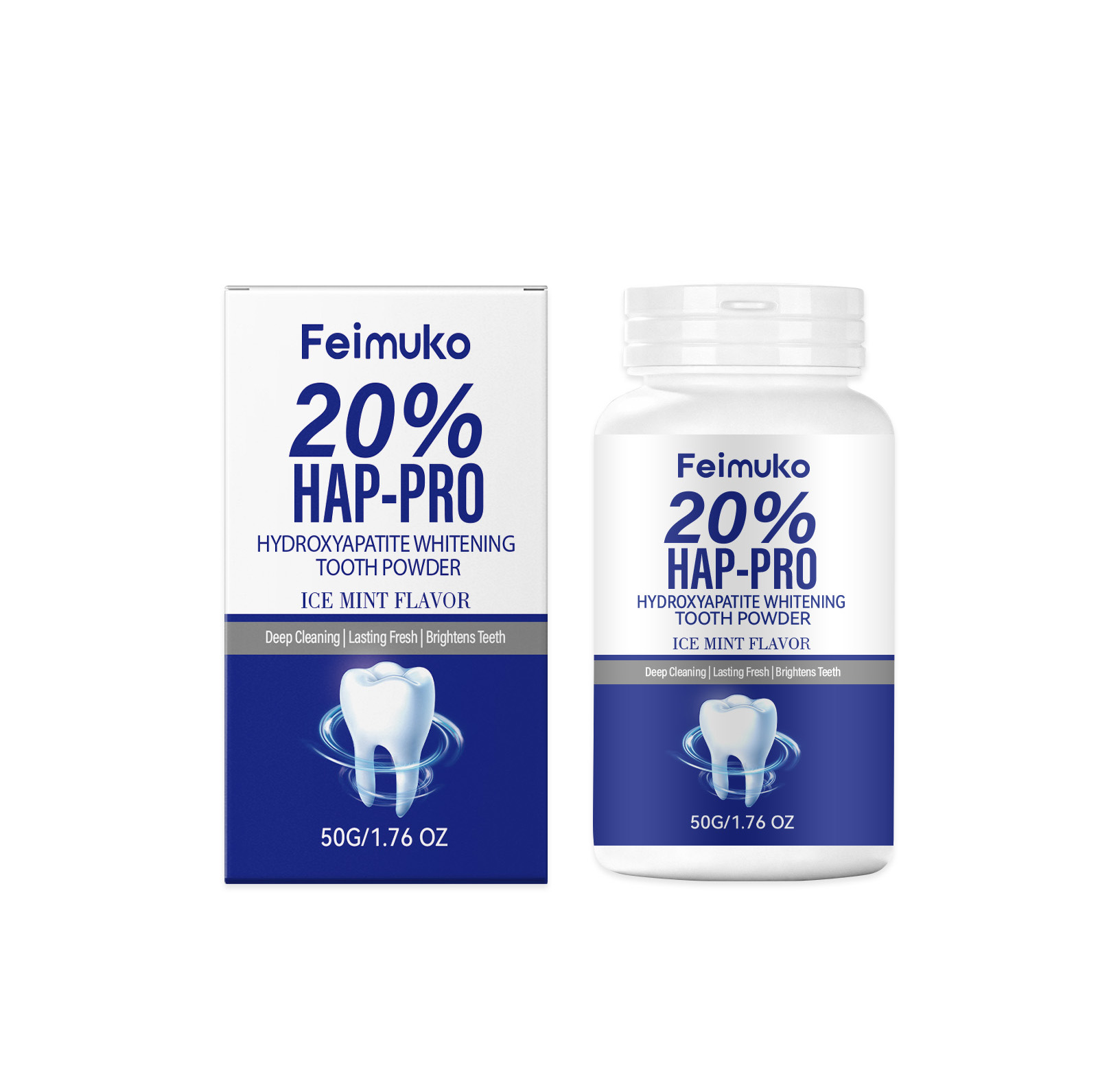 20% Hydroxyapatite Tooth Powde - Teeth Whitening From Home recensie en prijs