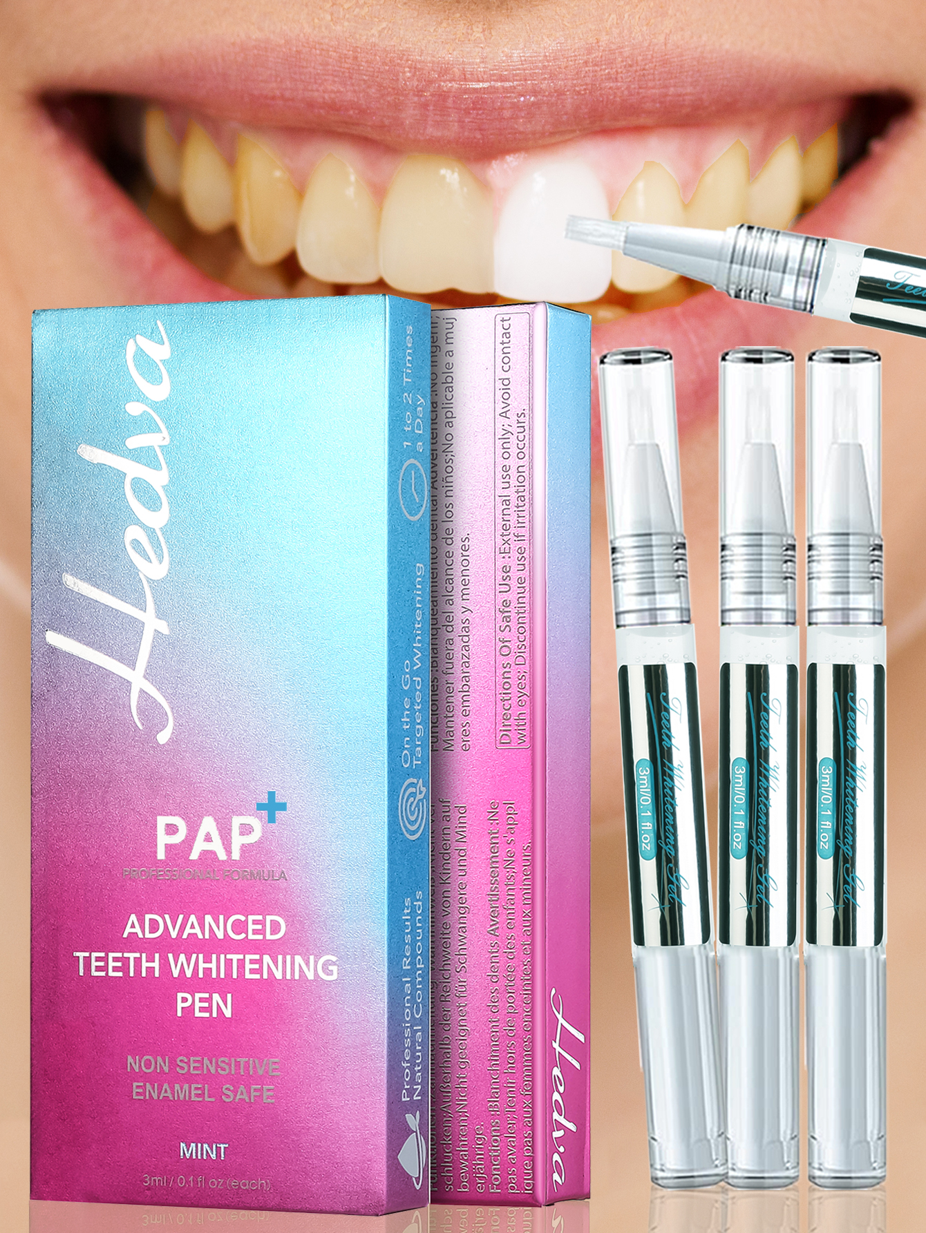 Hedva PAP+ Teeth Whitening Pen - Teeth Whitening Gel Pen recensie en prijs