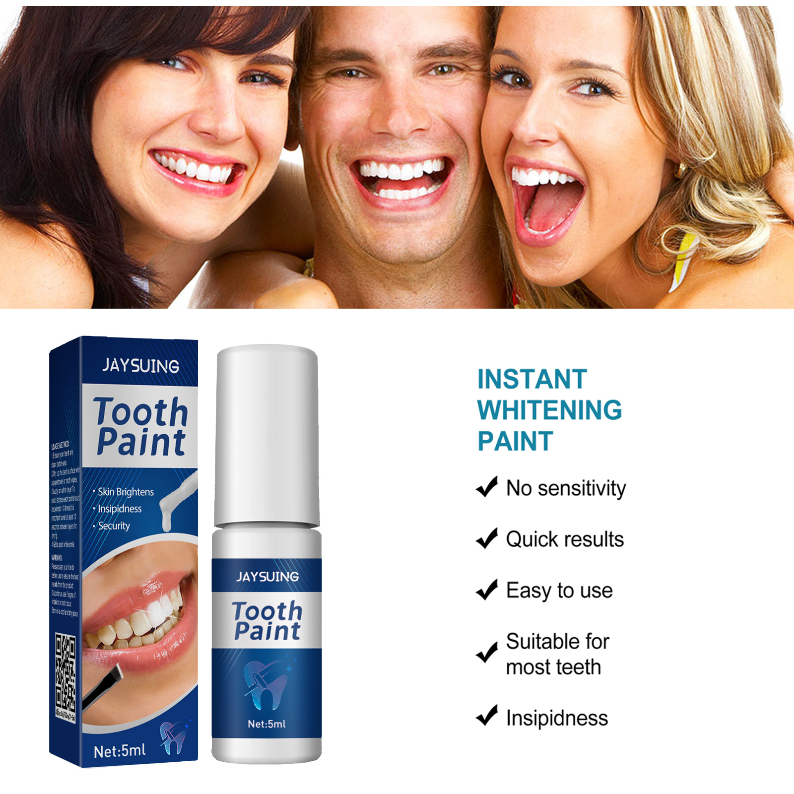 Teeth Brighten Paint Instantly - Teeth Whitening Gel Pen recensie en prijs