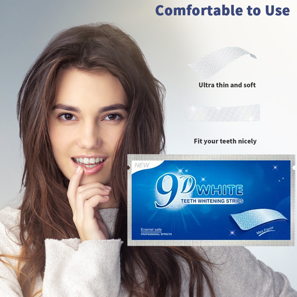 9D White Teeth Whitening Strip - Teeth Whitening From Home recensie en prijs