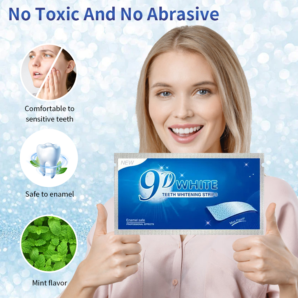 9D White Teeth Whitening Strip - Teeth Whitening From Home recensie en prijs