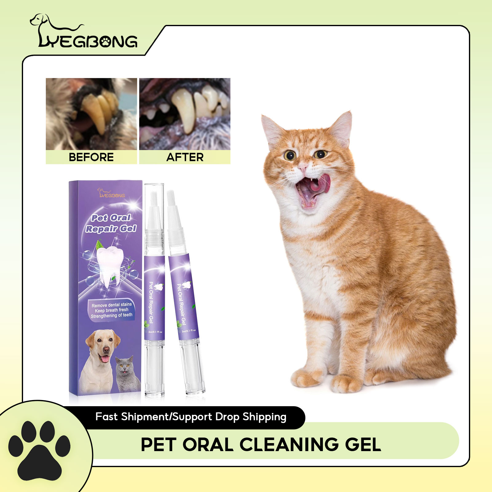 Pet Oral Repair Gel Puppy Tart - Teeth Whitening Gels Used By Dentists recensie en prijs