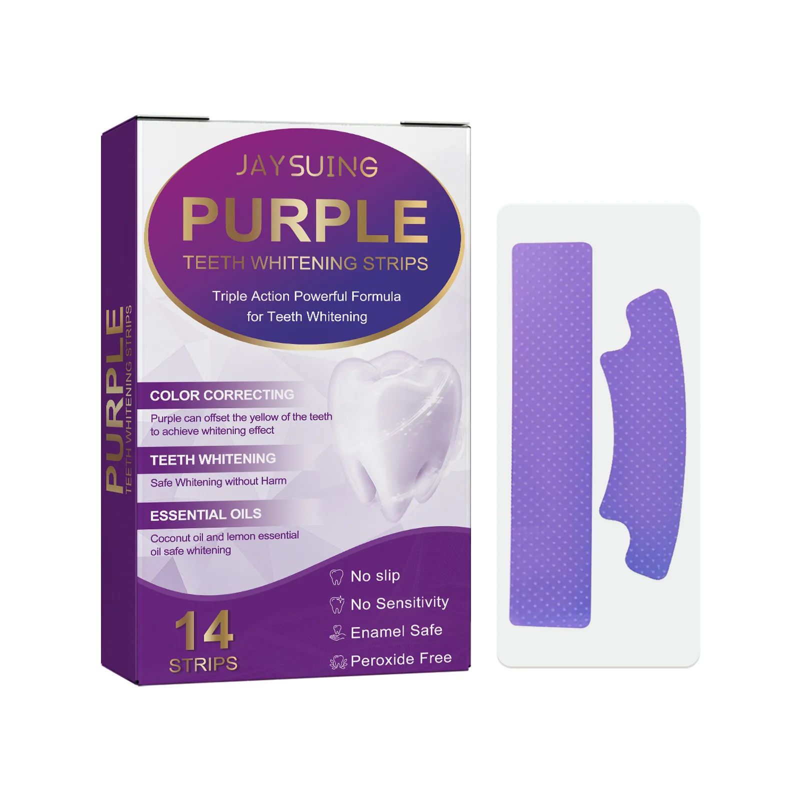 14pcs/box Teeth Bleaching Stri - Teeth Whitening App recensie en prijs