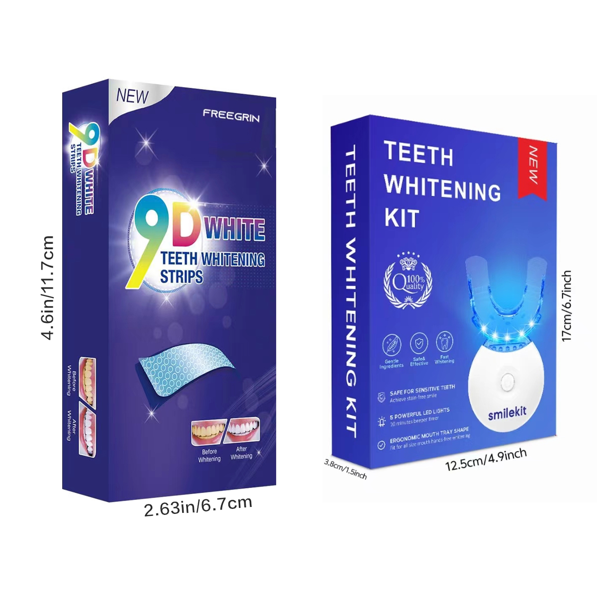 Teeth Whitening Kit - 5X LED L - Teeth Whitening From Home recensie en prijs