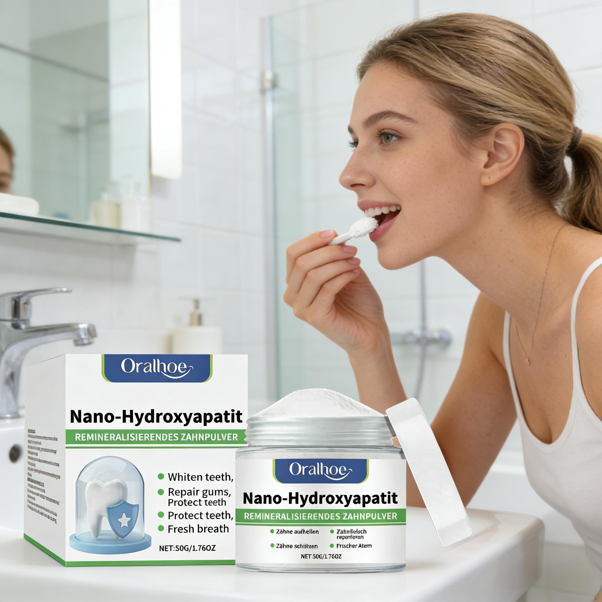 Oralhoe Whitening Tooth Powder - Teeth Whitening App recensie en prijs