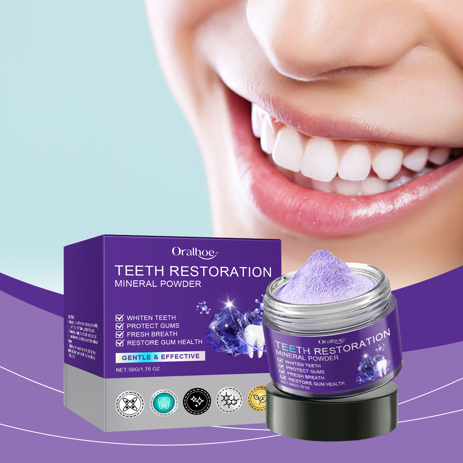 Teeth Restoration Mineral Powd - Teeth Whitening From Home recensie en prijs