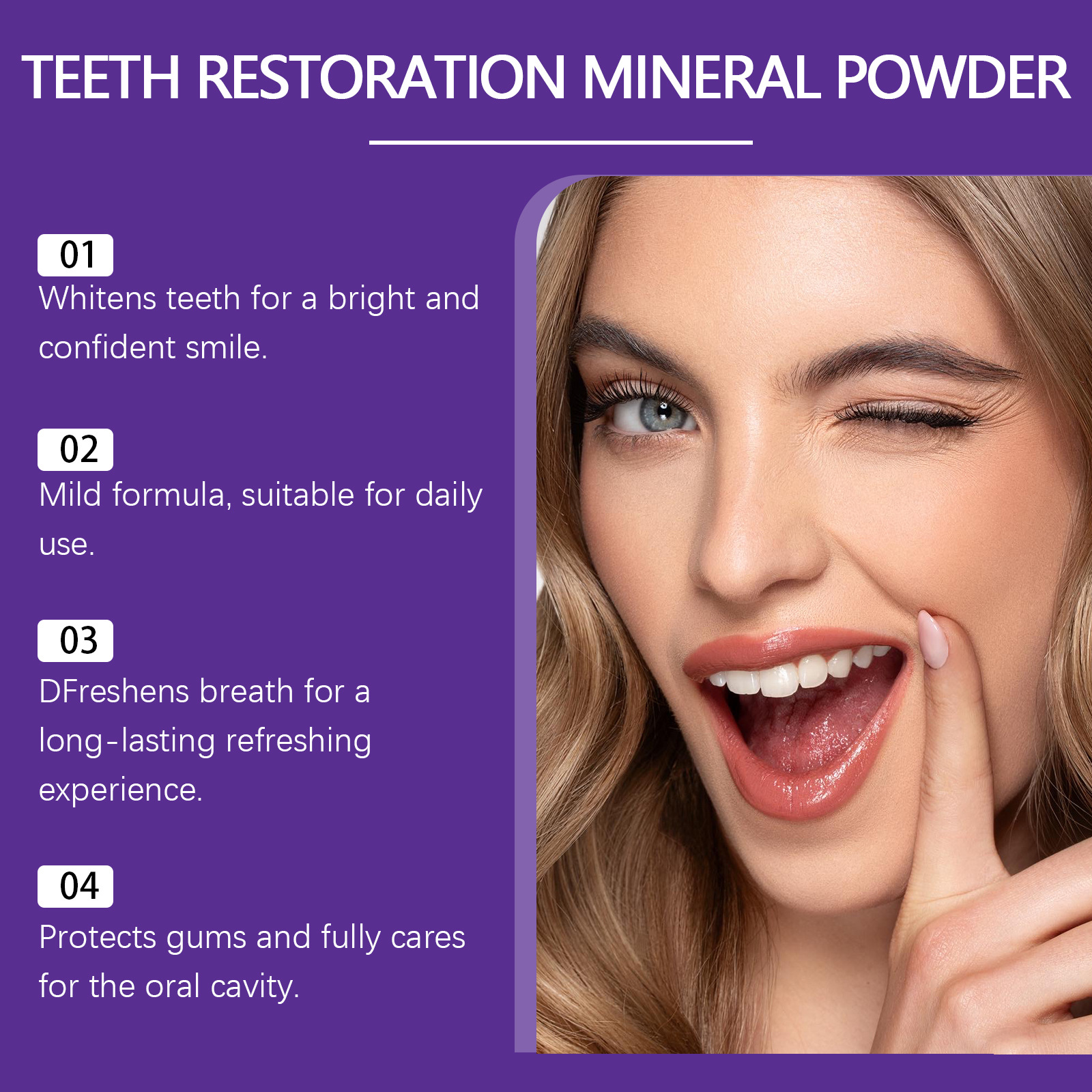 Teeth Restoration Mineral Powd - Teeth Whitening From Home recensie en prijs
