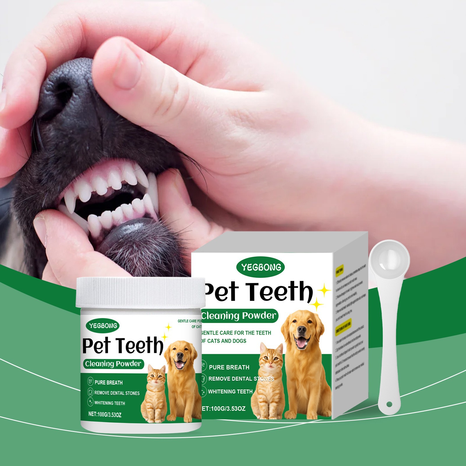 Pet Teeth Cleaning Powder Redu - Teeth Whitening From Home recensie en prijs