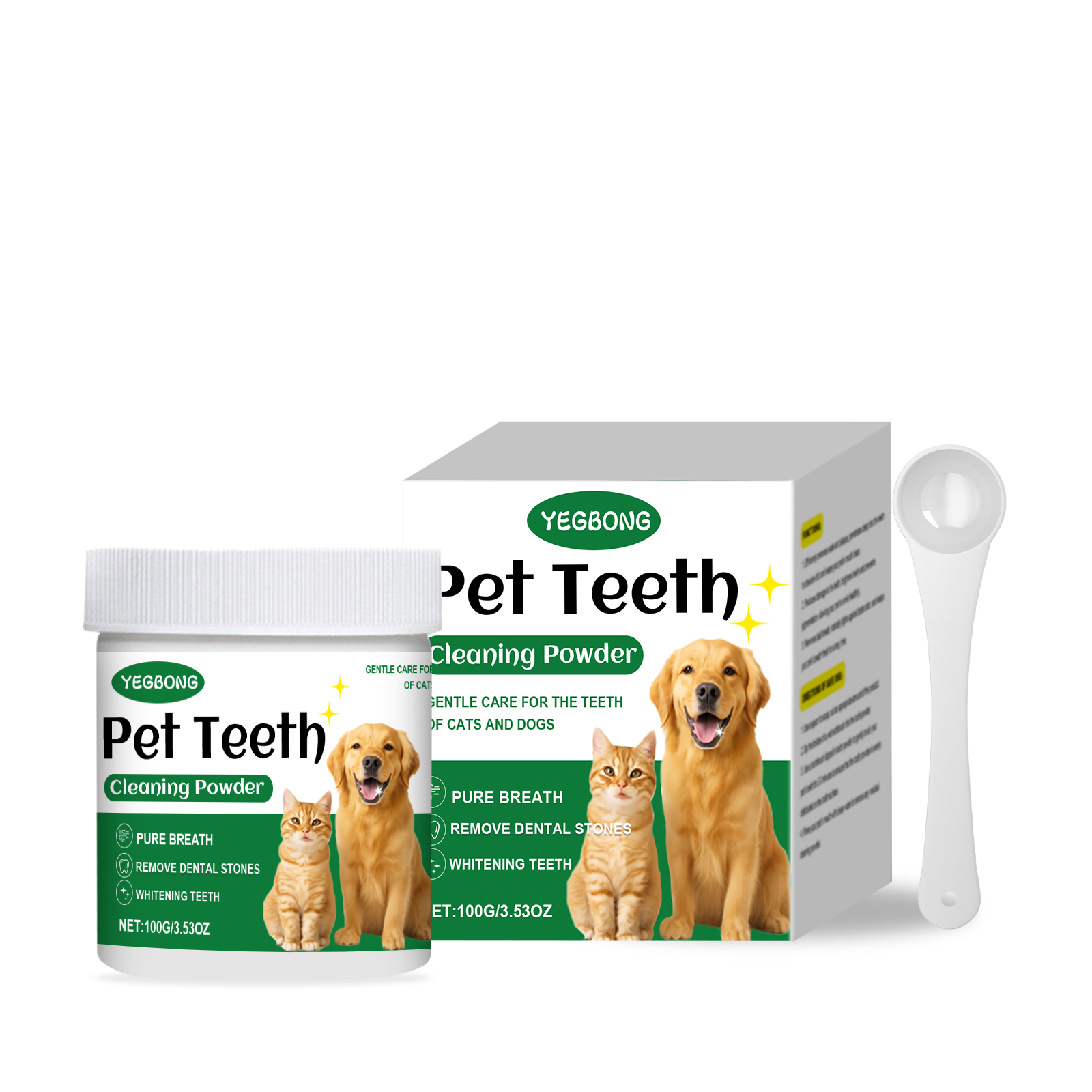 Pet Teeth Cleaning Powder Redu - Teeth Whitening From Home recensie en prijs