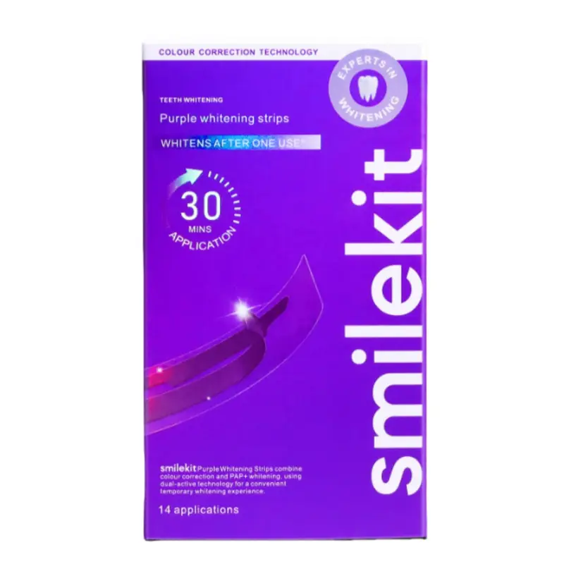 14 Pairs Purple Dental Strips  - Teeth Whitening Gel Pen recensie en prijs