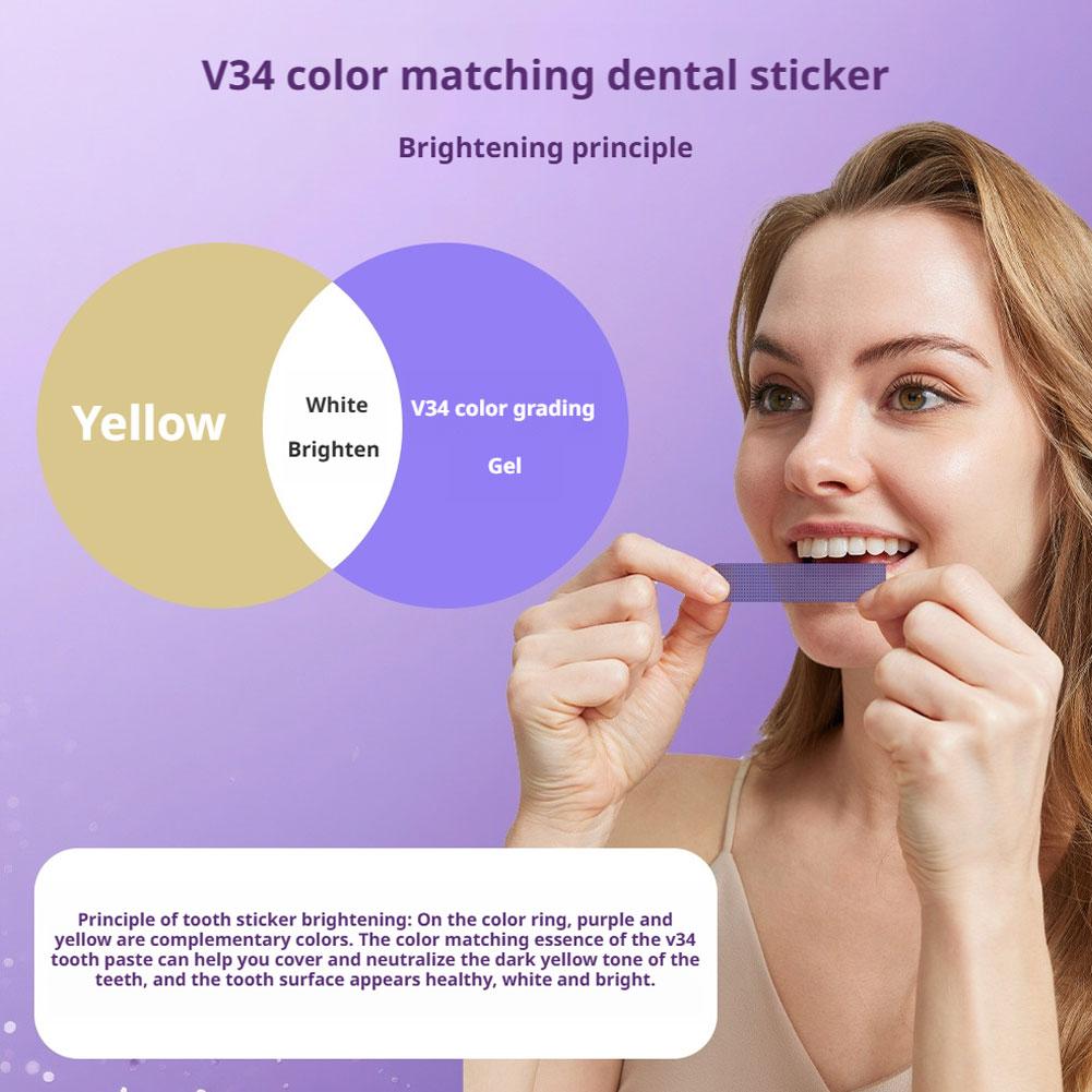 14/28/42PCS V34 Purple Teeth W - Teeth Whitening At Home Kit recensie en prijs