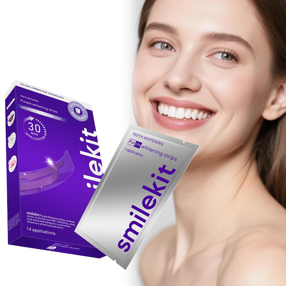 42Pairs Purple Teeth Whitening - Teeth Whitening Gel Pen recensie en prijs