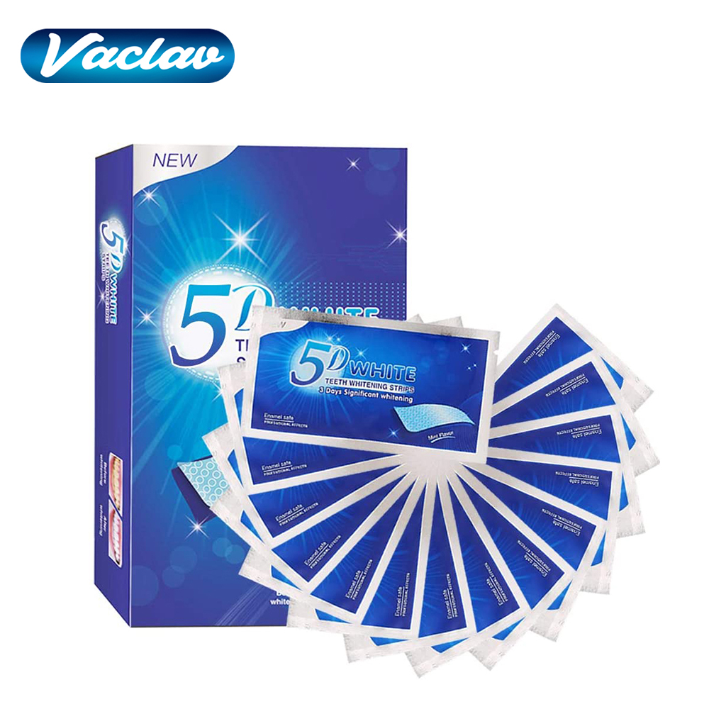5D White Teeth Whitening Strip - Teeth Whitening Gels Used By Dentists recensie en prijs