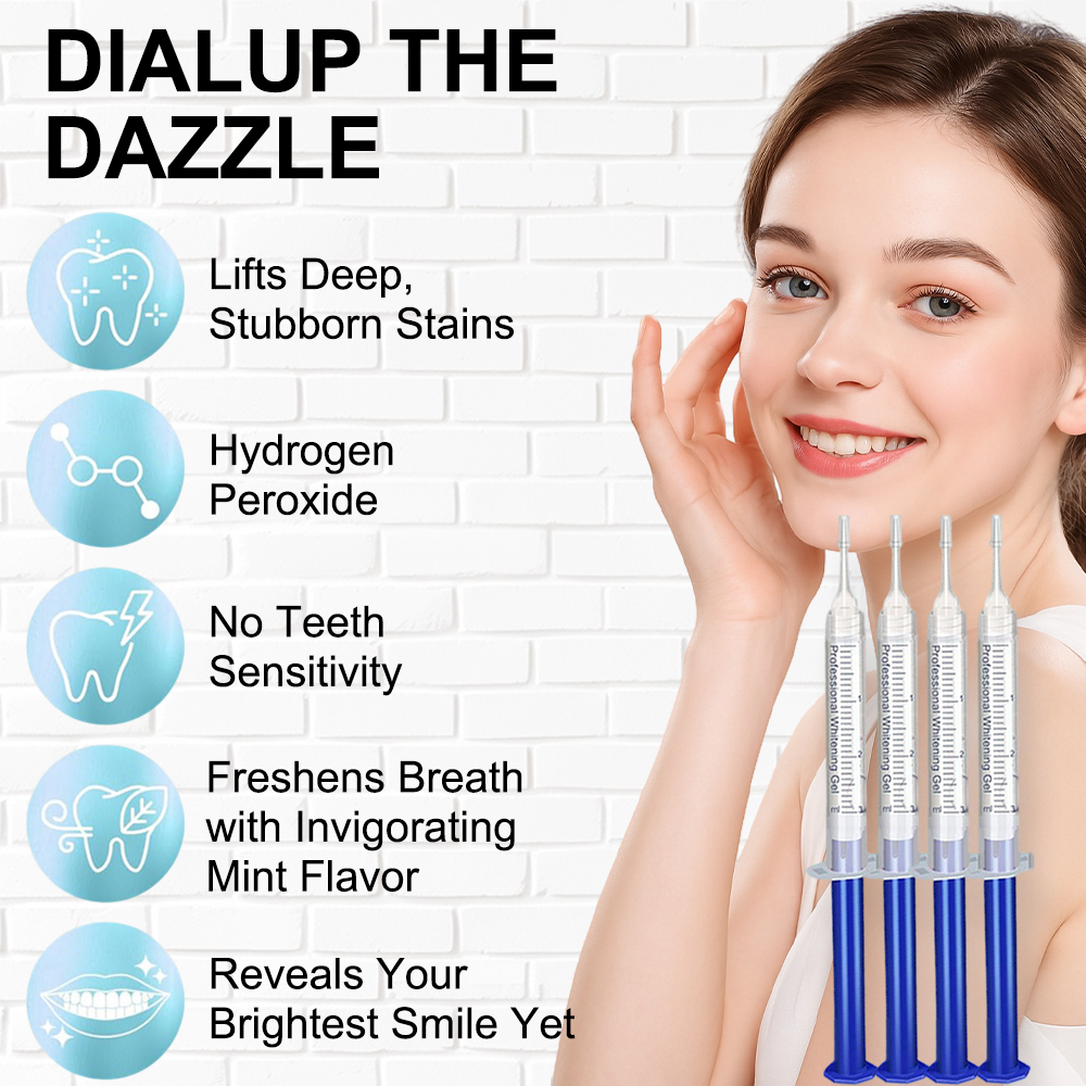 Teeth Whitening Gel Mint Flavo - Teeth Whitening At Home Kit recensie en prijs