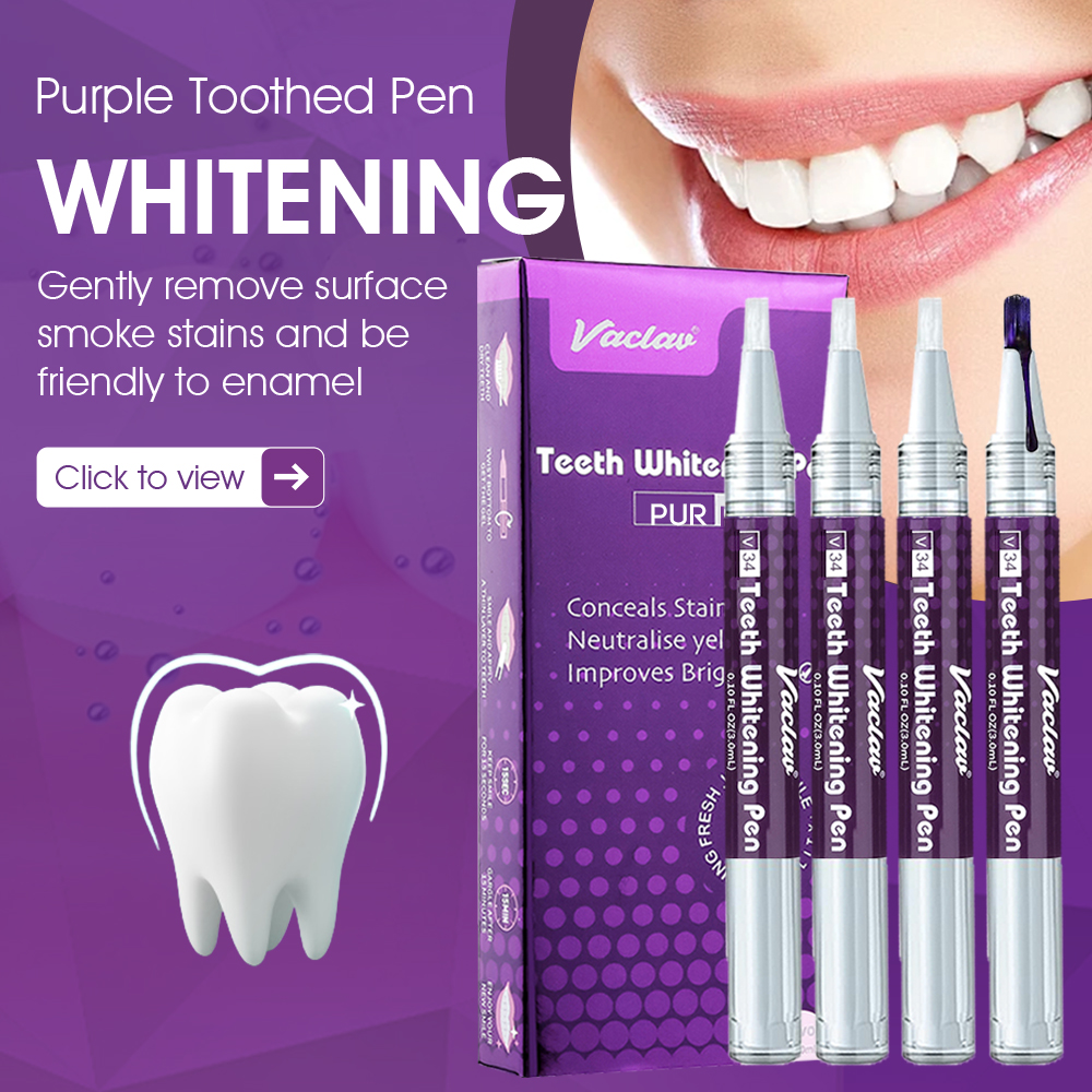 Vaclav V34 Purple teeth whiten - Teeth Whitening Gel Pen recensie en prijs