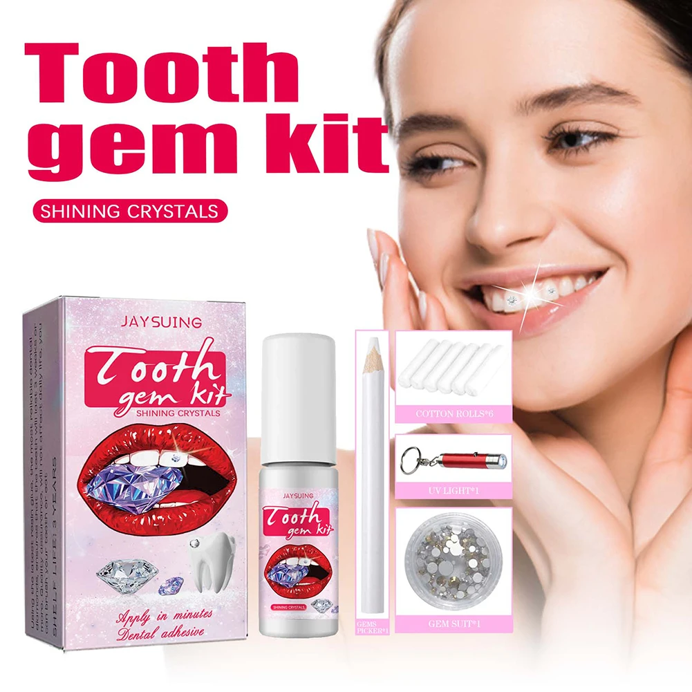DIY Tooth Gems Kit with Crysta - Teeth Whitening From Home recensie en prijs