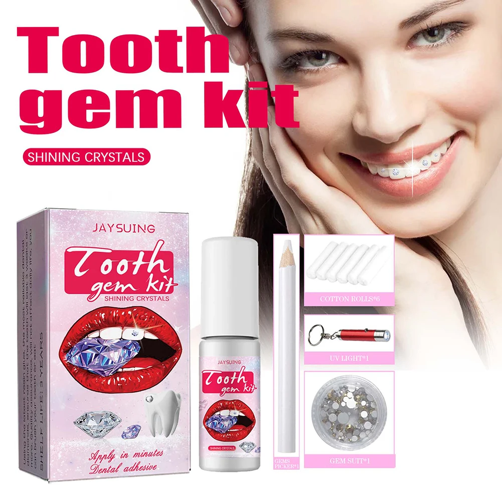 DIY Tooth Gems Kit with Crysta - Teeth Whitening From Home recensie en prijs