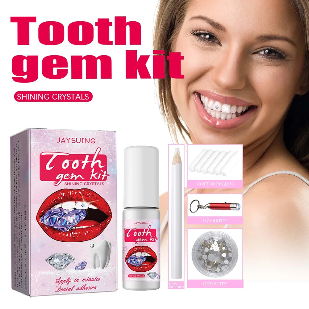 DIY Tooth Gems Kit with Crysta - Teeth Whitening From Home recensie en prijs