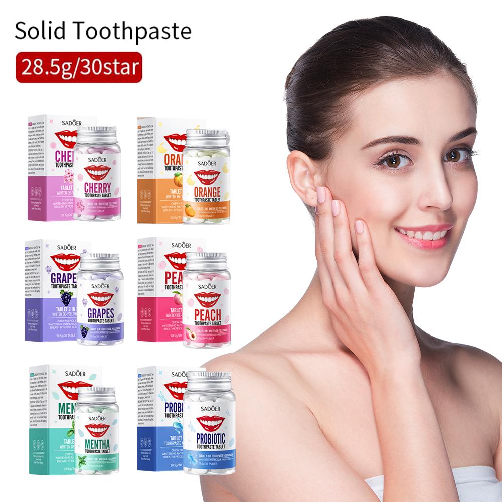 Mint Solid Toothpaste Tablets  - Teeth Whitening App recensie en prijs